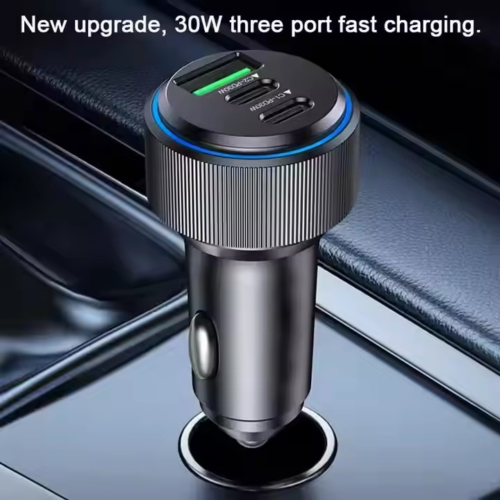 Best Selling Products 2024 66W 5V 3A Usb Type c Ports Car Charger Fast Charger Phone Accessories Best Seller Phone Accessories